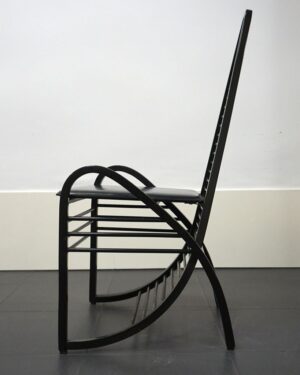 silla curva de madera, A.Siabu Italia