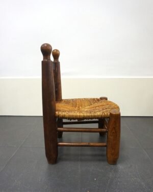 silla baja de chimenea Dudouyt